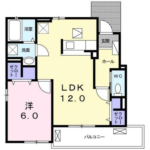 同じ建物の物件間取り写真 - ID:212042849109