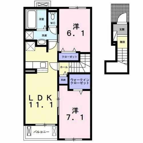 同じ建物の物件間取り写真 - ID:212042849230