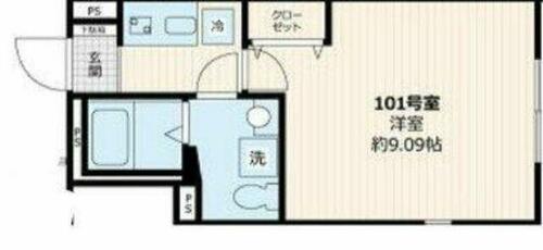 同じ建物の物件間取り写真 - ID:213103365381