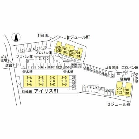 アイリスＭＴ 3C｜和歌山県海南市船尾(賃貸マンション2LDK・3階・56.64㎡)の写真 その3
