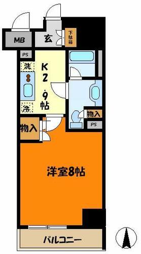 同じ建物の物件間取り写真 - ID:214055835402