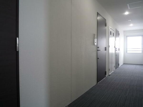 画像12:内廊下はカーペット敷きの内廊下です