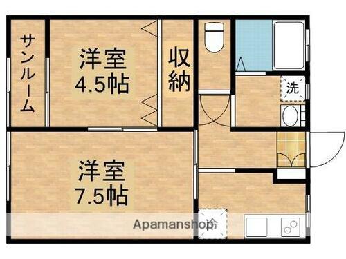 同じ建物の物件間取り写真 - ID:246005438340