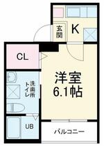 愛知県名古屋市中川区柳島町１丁目（賃貸アパート1K・1階・22.40㎡） その2