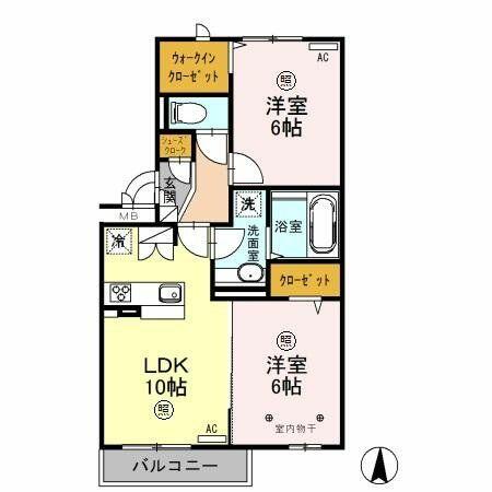 同じ建物の物件間取り写真 - ID:211047002144