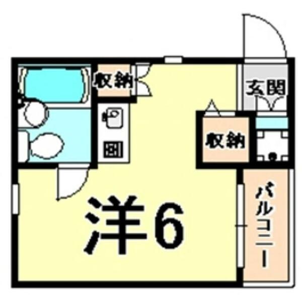 ダイドーメゾン塚口南 404｜兵庫県尼崎市立花町２丁目(賃貸マンション1R・4階・17.05㎡)の写真 その2