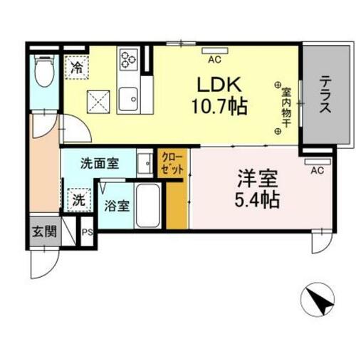 同じ建物の物件間取り写真 - ID:214055682372