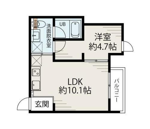 同じ建物の物件間取り写真 - ID:214055637409