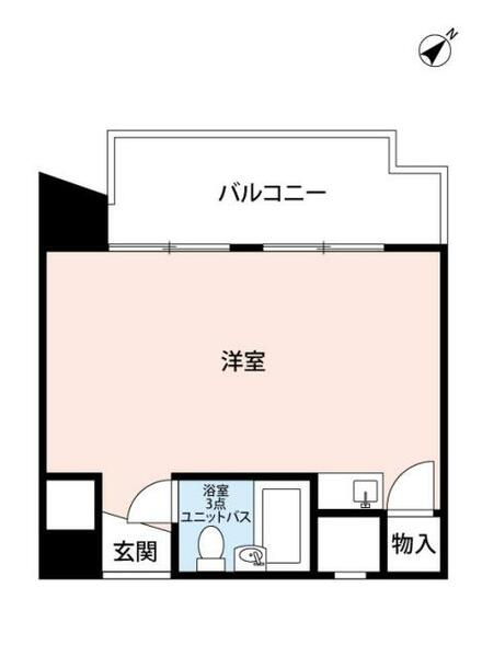 ヴェラハイツ道玄坂｜東京都渋谷区道玄坂１丁目(賃貸マンション1R・10階・24.89㎡)の写真 その2