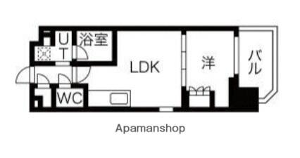 Ｎ’ｓパークレジデンス新宿御苑 605｜東京都新宿区新宿５丁目(賃貸マンション1LDK・6階・30.00㎡)の写真 その2