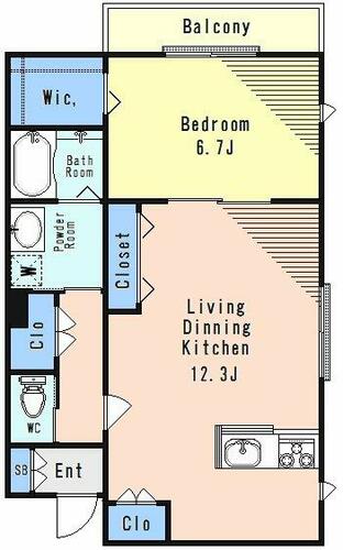 同じ建物の物件間取り写真 - ID:213107188405