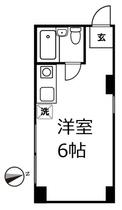 Ｔ・Ｙビル 405 ｜ 東京都大田区大森北１丁目（賃貸マンション1R・4階・18.45㎡） その2