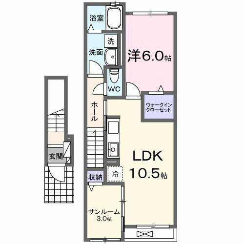 同じ建物の物件間取り写真 - ID:212042923895