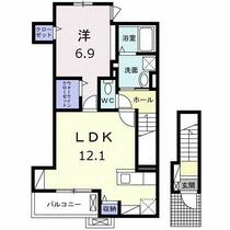 神奈川県横浜市栄区飯島町（賃貸アパート1LDK・2階・48.20㎡） その2