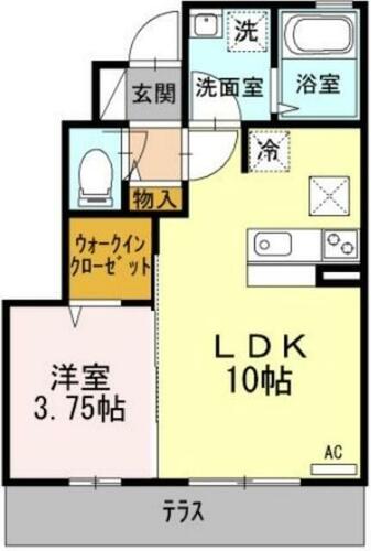 同じ建物の物件間取り写真 - ID:213103388284