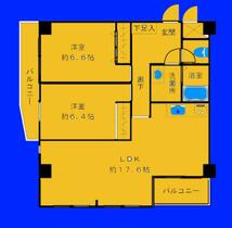 ネオハイツ楠町 304 ｜ 神奈川県横浜市西区楠町（賃貸アパート2LDK・3階・65.40㎡） その1