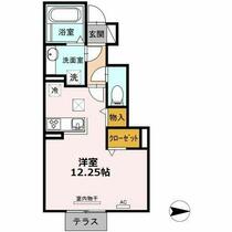 コントレール 105 ｜ 愛知県西尾市西浅井町坂下（賃貸アパート1R・1階・36.67㎡） その2