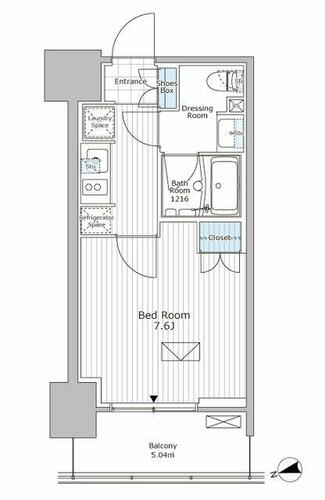 同じ建物の物件間取り写真 - ID:212042925516