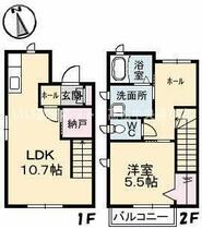 ドムス・ヒルズ　Ｊ館 102 ｜ 香川県高松市木太町（賃貸アパート1LDK・1階・52.90㎡） その2