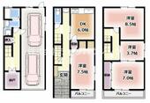 寝屋川市池田旭町 3階建 築36年のイメージ