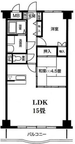 同じ建物の物件間取り写真 - ID:214055809453