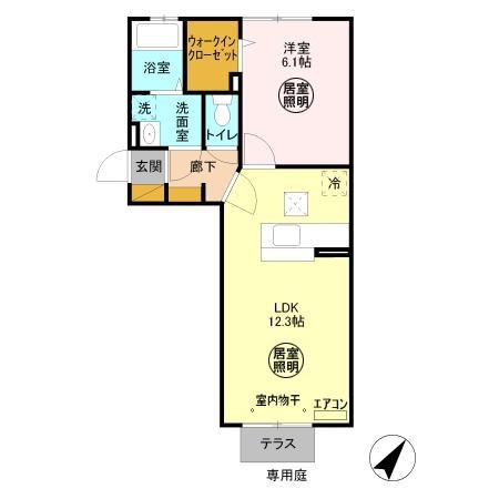 同じ建物の物件間取り写真 - ID:212041823192