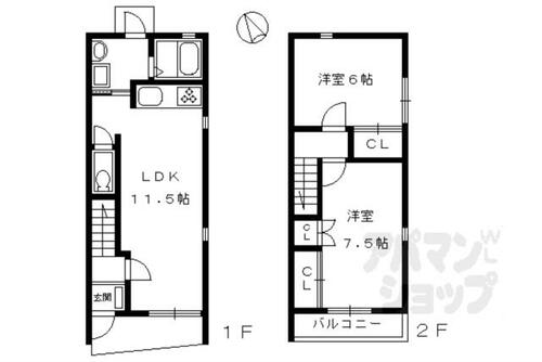 同じ建物の物件間取り写真 - ID:226066088119