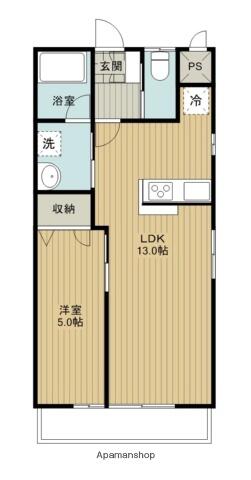 同じ建物の物件間取り写真 - ID:238007204469