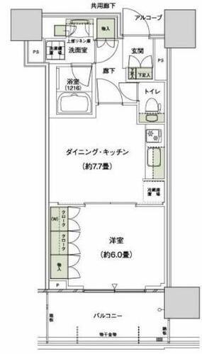 同じ建物の物件間取り写真 - ID:212042924618