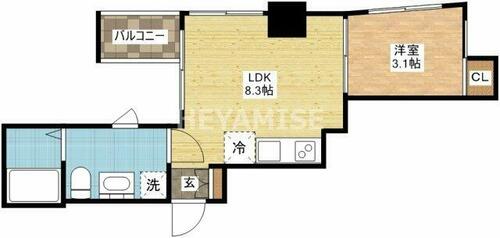 同じ建物の物件間取り写真 - ID:242001455494