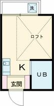 第８紀州ハイツ 105 ｜ 東京都世田谷区用賀４丁目（賃貸アパート1R・1階・14.50㎡） その2