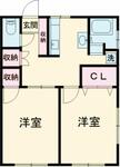 小平市上水新町２丁目 2階建 築54年のイメージ