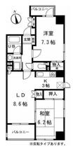 メルベーユ調布  ｜ 東京都調布市布田２丁目（賃貸マンション2LDK・3階・55.80㎡） その2