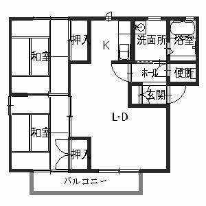 同じ建物の物件間取り写真 - ID:228045917636