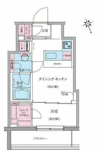 同じ建物の物件間取り写真 - ID:213103555069