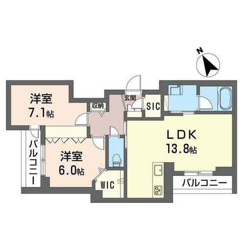 同じ建物の物件間取り写真 - ID:211046301730