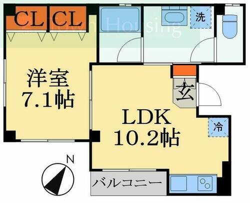 同じ建物の物件間取り写真 - ID:212042925762