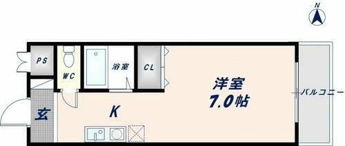 同じ建物の物件間取り写真 - ID:227084525643