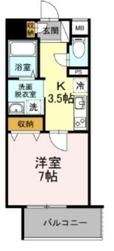 同じ建物の物件間取り写真 - ID:213103445066