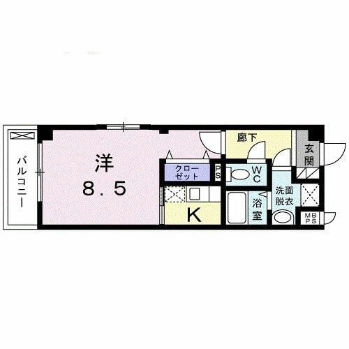 埼玉県川口市上青木２丁目(賃貸マンション1R・2階・32.18㎡)の写真 その2