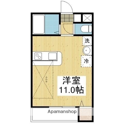 アルト萱町　西棟｜愛媛県松山市萱町６丁目(賃貸マンション1R・1階・25.40㎡)の写真 その2