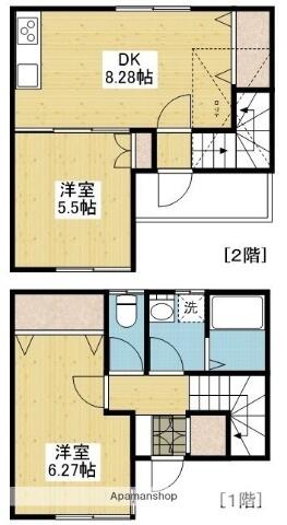 同じ建物の物件間取り写真 - ID:238007205806