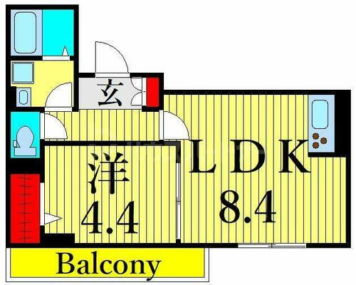 同じ建物の物件間取り写真 - ID:213103664233