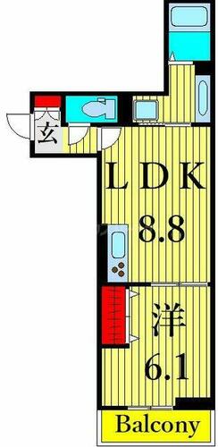 同じ建物の物件間取り写真 - ID:213103664271