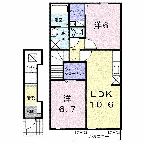 同じ建物の物件間取り写真 - ID:223032435617