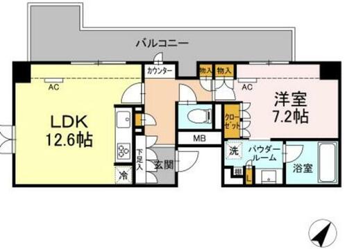 同じ建物の物件間取り写真 - ID:213103485008