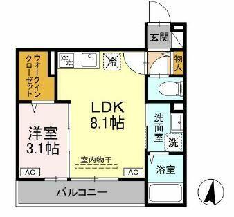 同じ建物の物件間取り写真 - ID:214055918004