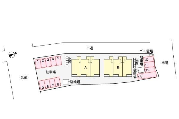 グレースガーデン豊栄Ａ｜新潟県新潟市北区葛塚(賃貸アパート1LDK・2階・46.28㎡)の写真 その15