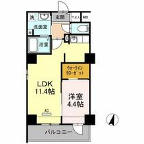 フォレストドルフ天神 1002 ｜ 福岡県福岡市中央区天神３丁目（賃貸マンション1LDK・10階・39.69㎡） その2