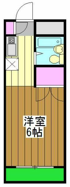 メゾン・ド・フローラ 305｜東京都三鷹市下連雀１丁目(賃貸マンション1R・3階・20.00㎡)の写真 その2